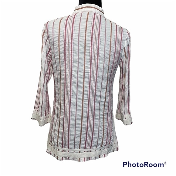 Zara Women Tunic Top Blouse size M Made in Spain - Picture 5 of 9